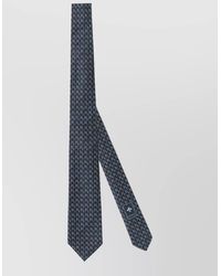 Gucci - Gg Jacquard Slim Tie Patterned Design - Lyst