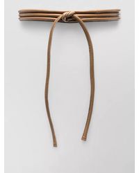 FURLING BY GIANI - Calf Leather Adjustable Wraparound Belt Design - Lyst