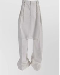 Niccolò Pasqualetti - Cotton Wide-Leg Trousers - Lyst
