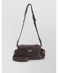 Prada - Explore Nappa Leather Shoulder Bag - Lyst