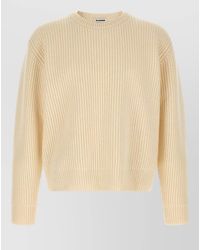 Jil Sander - Ribbed Wool Crew-Neck Sweater - Lyst