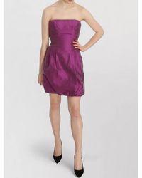 Ermanno Scervino - Silk Halterneck Backless Mini Dress - Lyst