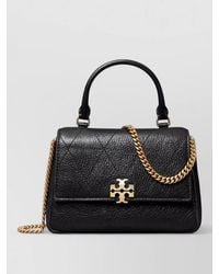 Tory Burch - Mini Quilted Leather Top Handle Cross-Body Bag - Lyst
