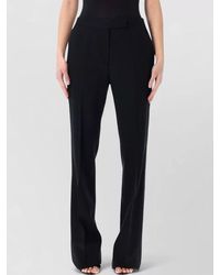 Tom Ford - Wool Bicolour Tuxedo Straight-Leg Trousers - Lyst