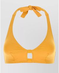Eres - Halter Bikini Top Stretch Nylon Ring - Lyst