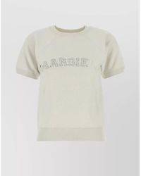 Maison Margiela - Short-Sleeve Sweatshirt - Lyst