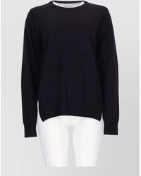 Department 5 - Merino Wool Monde Knit Top Long Sleeves - Lyst