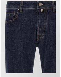 Jacob Cohen - Bard Denim Jeans Belt Loops Five Pockets - Lyst