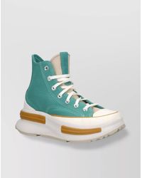 Converse - High-Top Stitched Sneakers Rubber Sole - Lyst