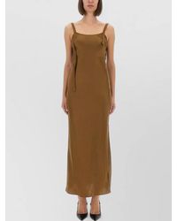 THE GARMENT - Catania Dress Bow Detail Open Back - Lyst