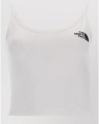 The North Face - Cropped Slim-Fit Tank Top - Lyst