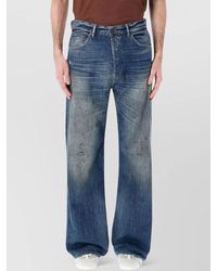 Acne Studios - Denim Mid-Rise Wide-Leg Jeans - Lyst