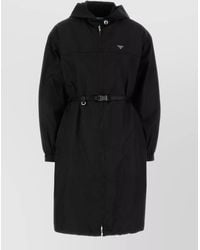 Prada - Recycled Nylon Parka Coat - Lyst