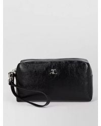 Courreges - Na Varnished Leather Clutch Bag - Lyst