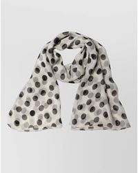 Dolce & Gabbana - Silk Polka Dot Scarf - Lyst