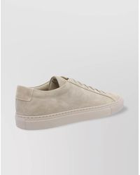 Common Projects - Low Top Suede Sneakers - Lyst