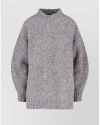 Isabel Marant - Alpaca Textured-Knit High-Neck Jumper - Lyst