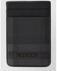 Burberry - Printed Canvas Card Holder - Lyst