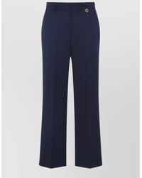 CASABLANCA - Monogram Straight-Leg Tailored Trousers - Lyst