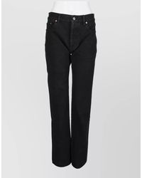 Saint Laurent - Denim Flared Trousers - Lyst