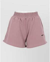 Barrow - Relaxed Lounge Shorts High Waist Design - Lyst