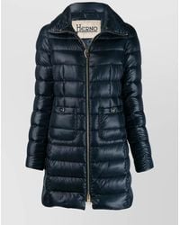 Herno - Down Quilted Midi Puffer Coat - Lyst