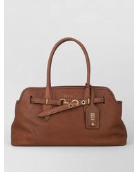 Miu Miu - Aventure Lamb Leather Tote Bag - Lyst