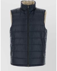 Herno - Nylon Sleeveless Down Jacket Casual Fit - Lyst
