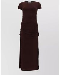 Baum und Pferdgarten - Jule Dress Round Neck Ruched Design - Lyst
