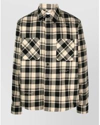 Off-White c/o Virgil Abloh - Checked Cotton Oversized Shirt - Lyst