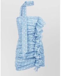 Nina Ricci - Silk Knee-Length Mini Dress - Lyst