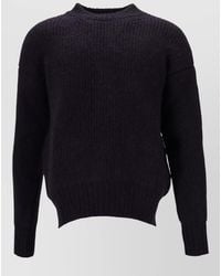 Saint Laurent - Chunky-Knit Jumper - Lyst