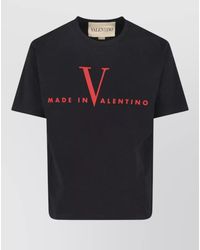 Valentino - Cotton Regular-Fit Printed T-Shirt - Lyst