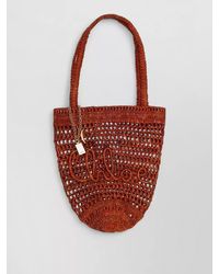 Chloé - Summer Banana Small Raffia Beach Bag - Lyst