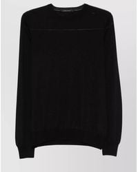 Tagliatore - Wool Silk Crew Neck Jumper - Lyst