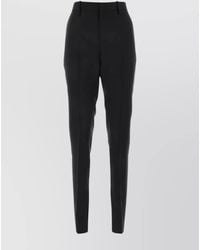 Gucci - Horsebit Wool Trousers - Lyst