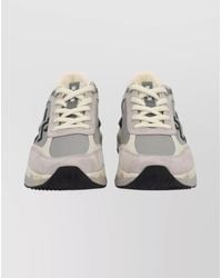 Premiata - Modern Sneakers With Mesh And Rubber Sole - Lyst