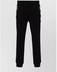 Moschino - Cotton Jersey Straight-Leg Jogger Trousers - Lyst