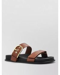 Furla - Sandal Open Toe Flat Sole Dual Strap - Lyst