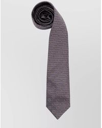 Brunello Cucinelli - Patterned Slim Pointed Tip Tie - Lyst