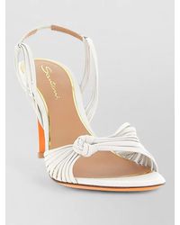 Santoni - Eloise Sandals Open Toe Strappy Knotted - Lyst