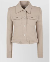 Courreges - Signature Twill Trucker Jacket - Lyst