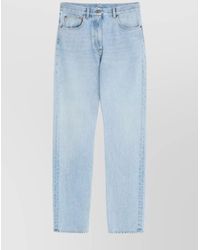 Valentino Garavani - Denim Straight-Leg Trousers - Lyst