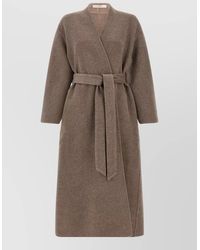 Co. - Long Belted Wrap At Side Pockets - Lyst