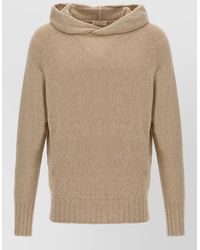 Ma'ry'ya - Hooded Knit Sweater Long Sleeve Design - Lyst