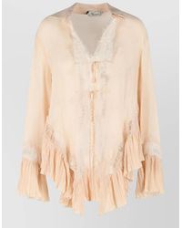 Blumarine - Viscose Blouse - Lyst