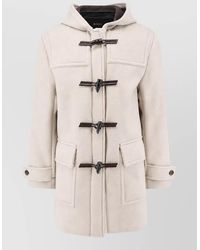 BOSS - Cashmere Virgin Wool Hooded Lightweight Jacket - Lyst