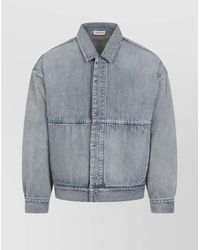 Fear Of God - Denim Trucker Jacket Buttoned Cuffs - Lyst