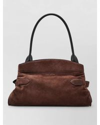 Marc Jacobs - Shoulder Bag Buckle Detail Suede Handle - Lyst