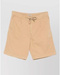 Woolrich - Tailored Bermuda Shorts Belt Loops Pockets - Lyst